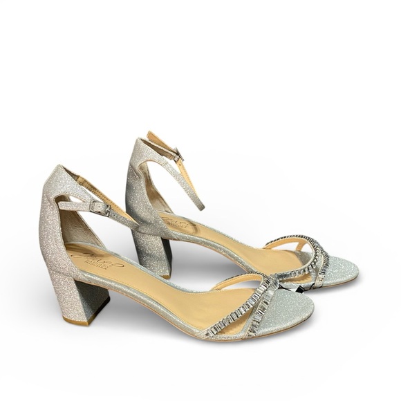 Jewel Badgley Mischka Shoes - NWT JEWEL BADGLEY MISCHKA JEWEL BLOCK HEELS